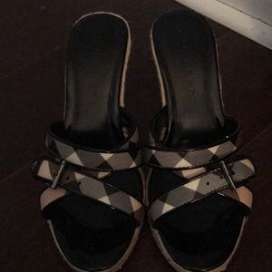 Burberry strappy sandals